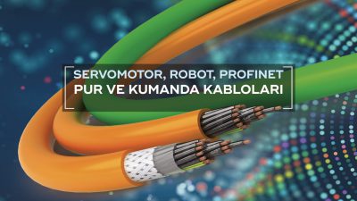 Baran Kablo Ar-Ge yatırımları ile TPU-PUR ve TPE kablolarını Türkiye’de üretmektedir.