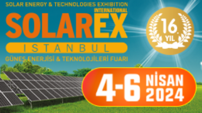 Solarex İstanbul 16. Uluslararası Güneş Enerji ve Teknolojileri Fuarı