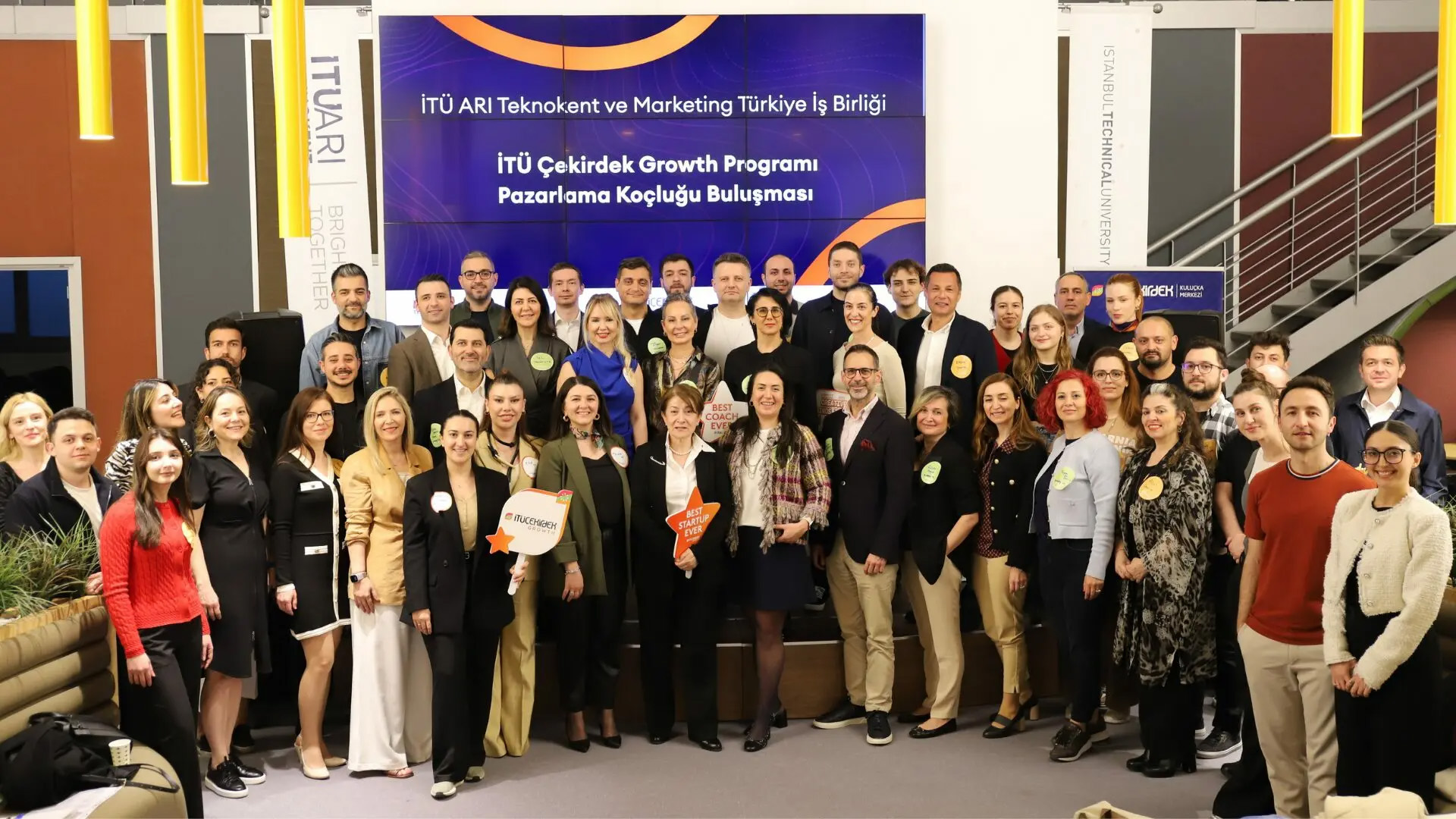 Girişimcilere Özel Pazarlama Koçluğu: İTÜ Çekirdek ve Marketing Türkiye Güçlerini Birleştirdi